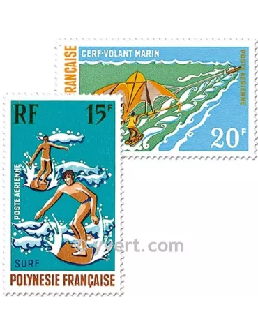 n° 48/50 -  Timbre Polynésie Poste aérienne 2