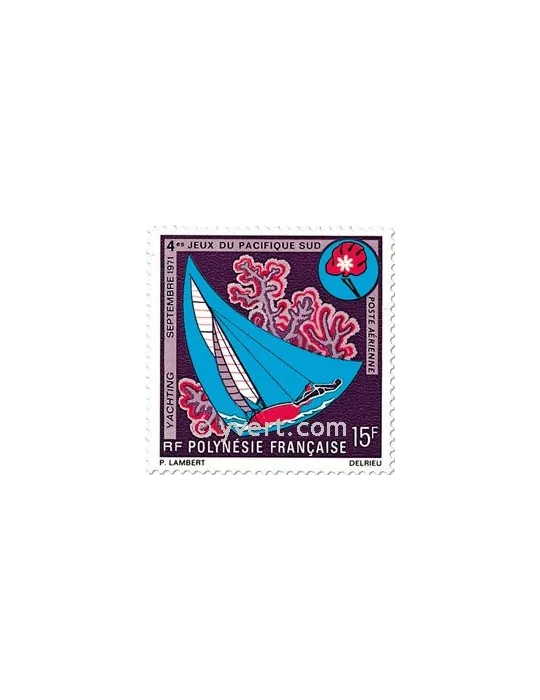 n° 51/54 -  Timbre Polynésie Poste aérienne