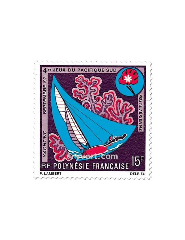 n° 51/54 -  Timbre Polynésie Poste aérienne