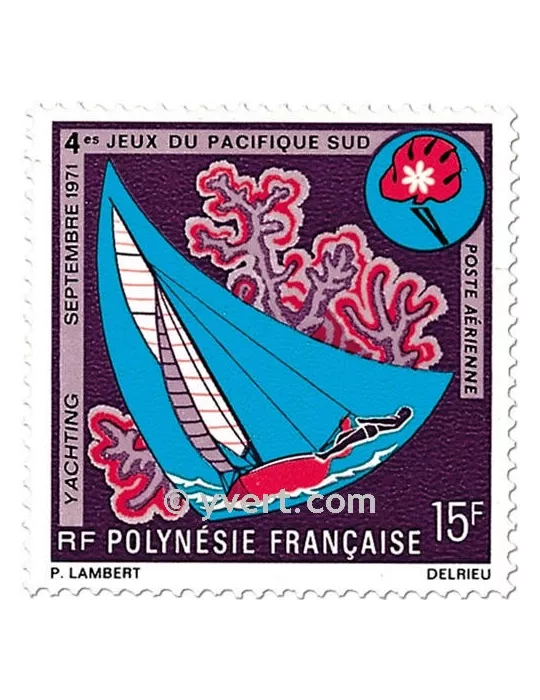 n° 51/54 -  Timbre Polynésie Poste aérienne