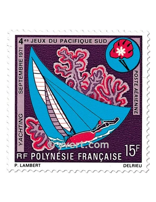 n° 51/54 -  Timbre Polynésie Poste aérienne