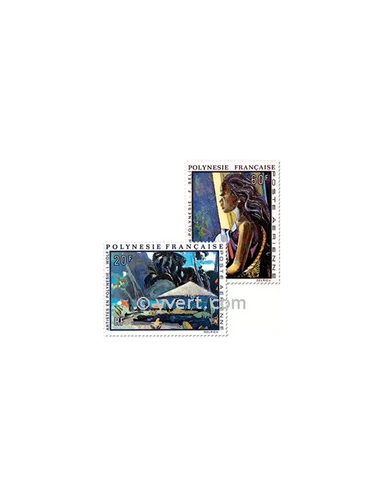 n° 55/59 -  Timbre Polynésie Poste aérienne