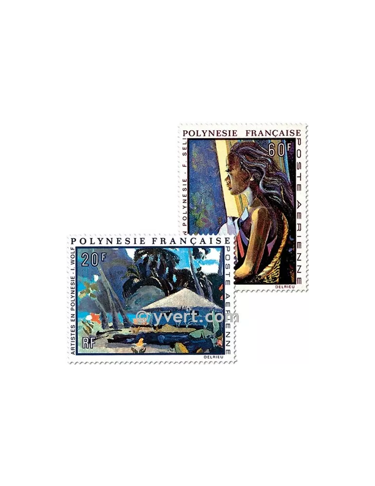 n° 55/59 -  Timbre Polynésie Poste aérienne