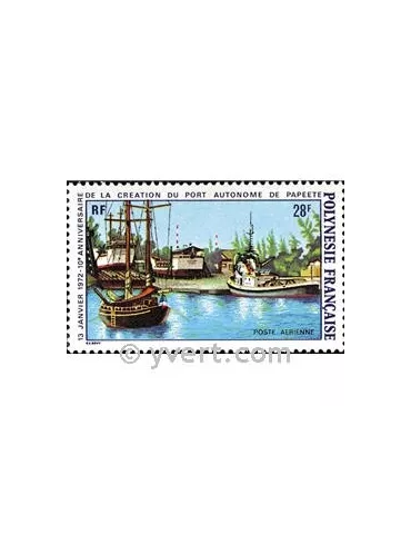 n° 60 -  Timbre Polynésie Poste aérienne