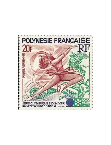 n° 61 -  Timbre Polynésie Poste aérienne