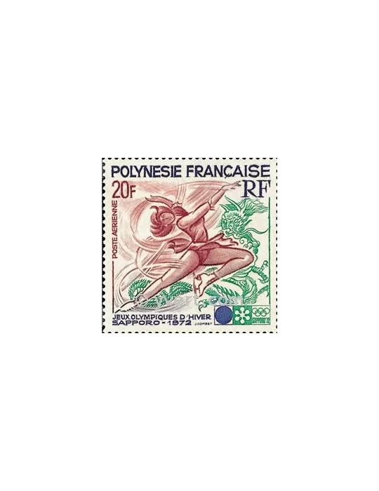 n° 61 -  Timbre Polynésie Poste aérienne