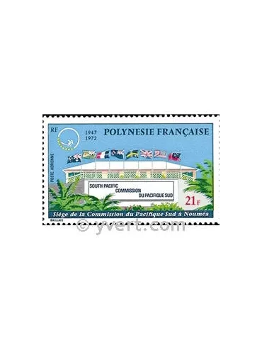 n° 62 -  Timbre Polynésie Poste aérienne