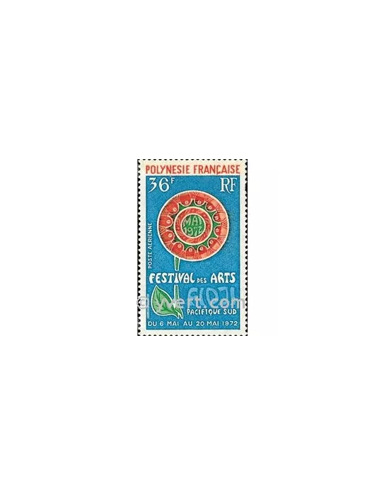 n° 63 -  Timbre Polynésie Poste aérienne