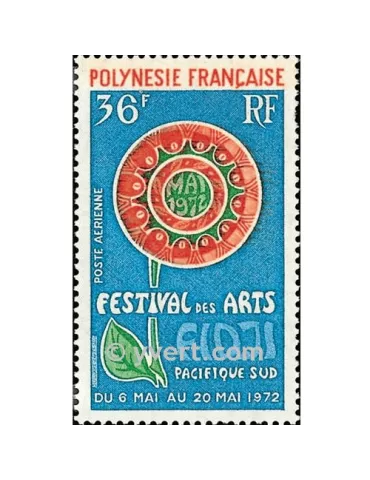 n° 63 -  Timbre Polynésie Poste aérienne 2