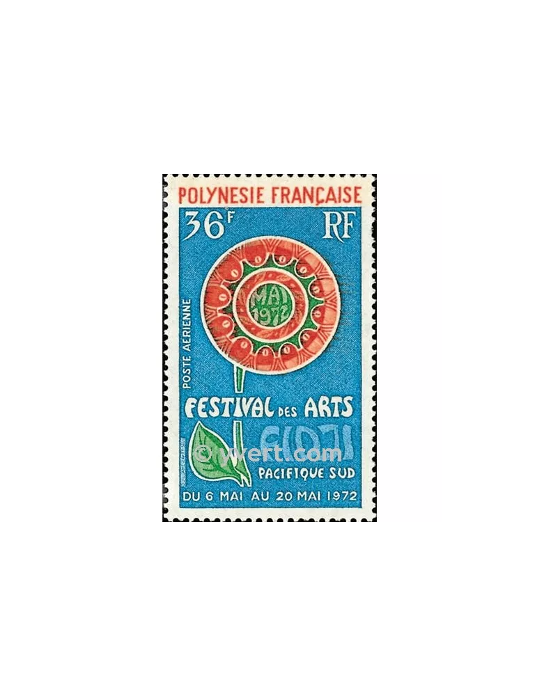 n° 63 -  Timbre Polynésie Poste aérienne
