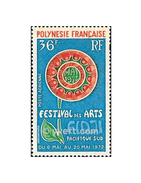 n° 63 -  Timbre Polynésie Poste aérienne