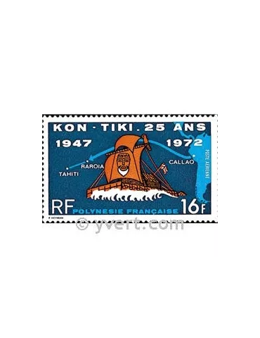 n° 64 -  Timbre Polynésie Poste aérienne