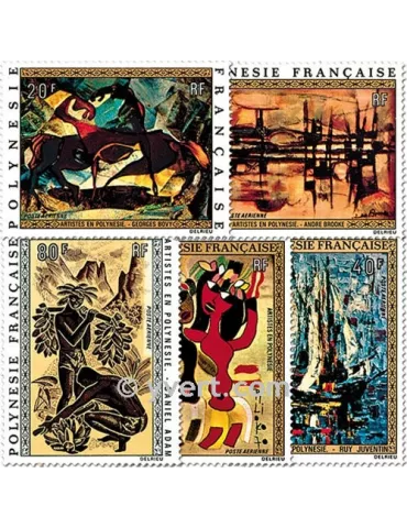 n° 65/69 -  Timbre Polynésie Poste aérienne 2