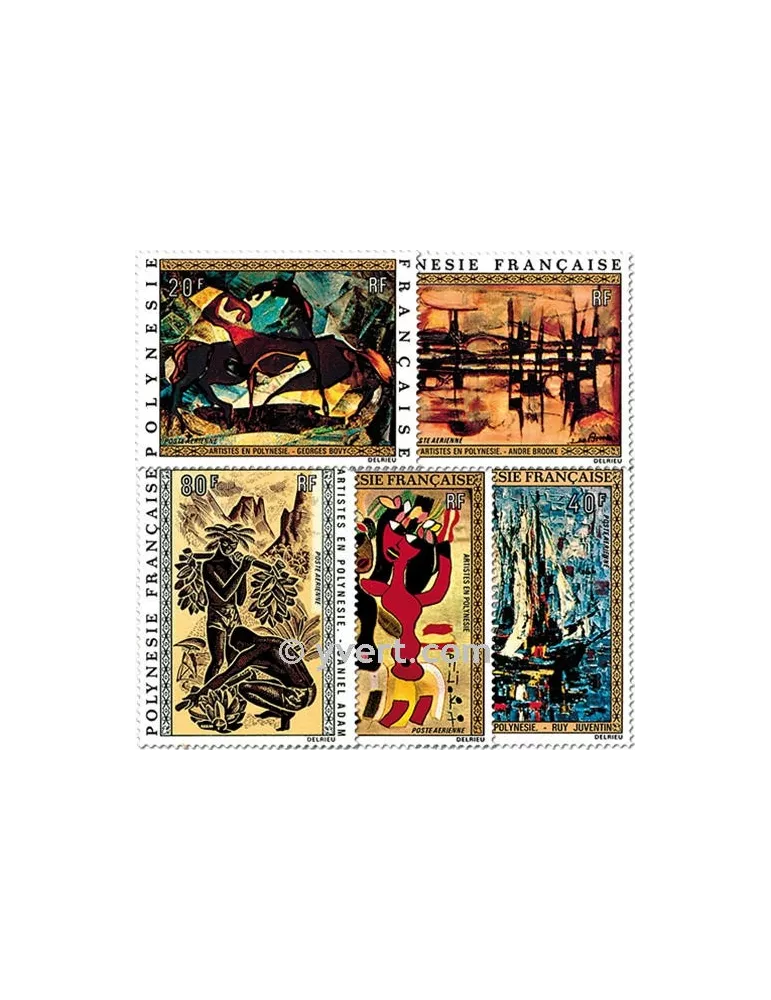 n° 65/69 -  Timbre Polynésie Poste aérienne