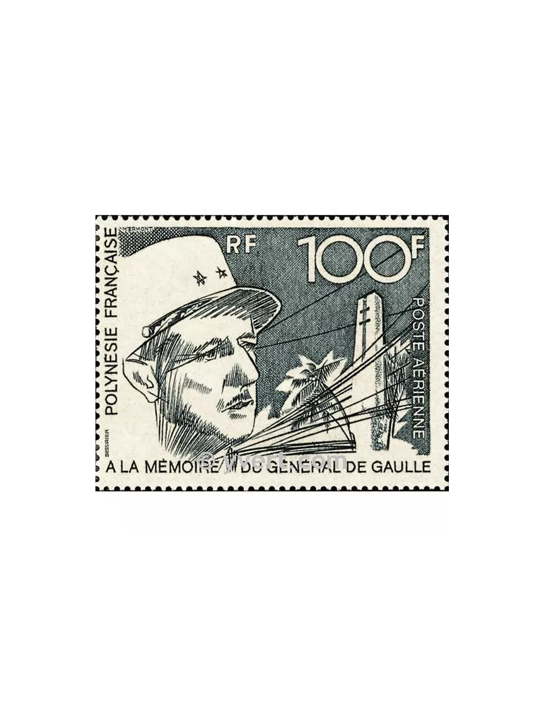 n° 70 -  Timbre Polynésie Poste aérienne