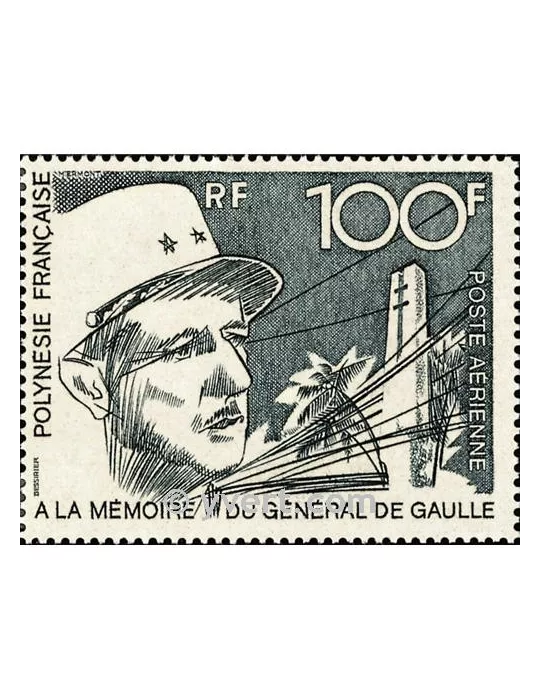 n° 70 -  Timbre Polynésie Poste aérienne