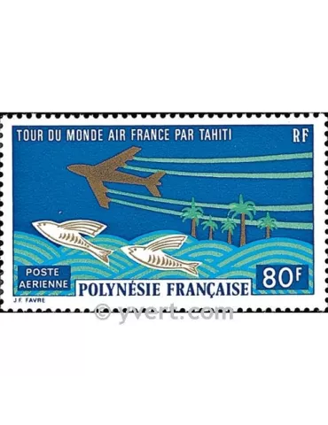 n° 73 -  Timbre Polynésie Poste aérienne 2