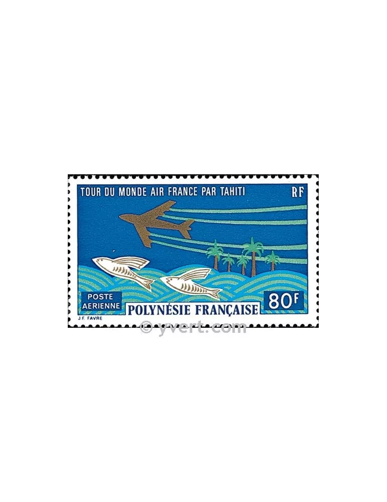 n° 73 -  Timbre Polynésie Poste aérienne
