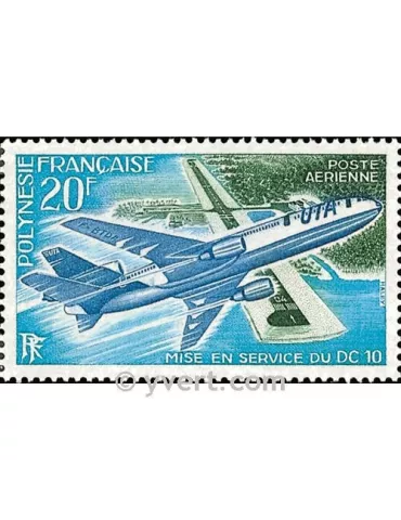 n° 74 -  Timbre Polynésie Poste aérienne 2