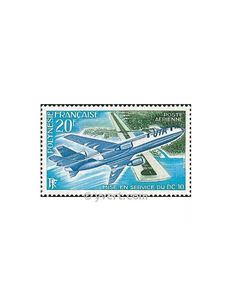 n° 74 -  Timbre Polynésie Poste aérienne