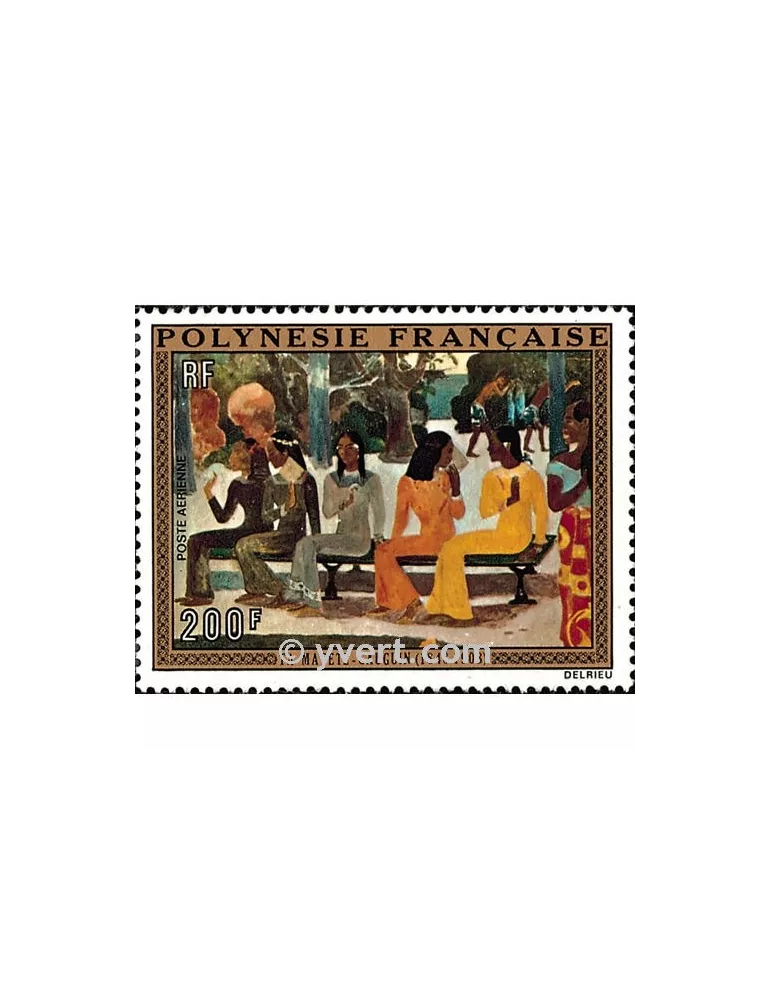 n° 75 -  Timbre Polynésie Poste aérienne