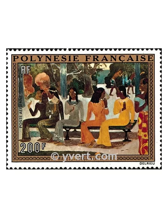 n° 75 -  Timbre Polynésie Poste aérienne