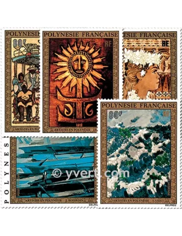 n° 77/81 -  Timbre Polynésie Poste aérienne 2