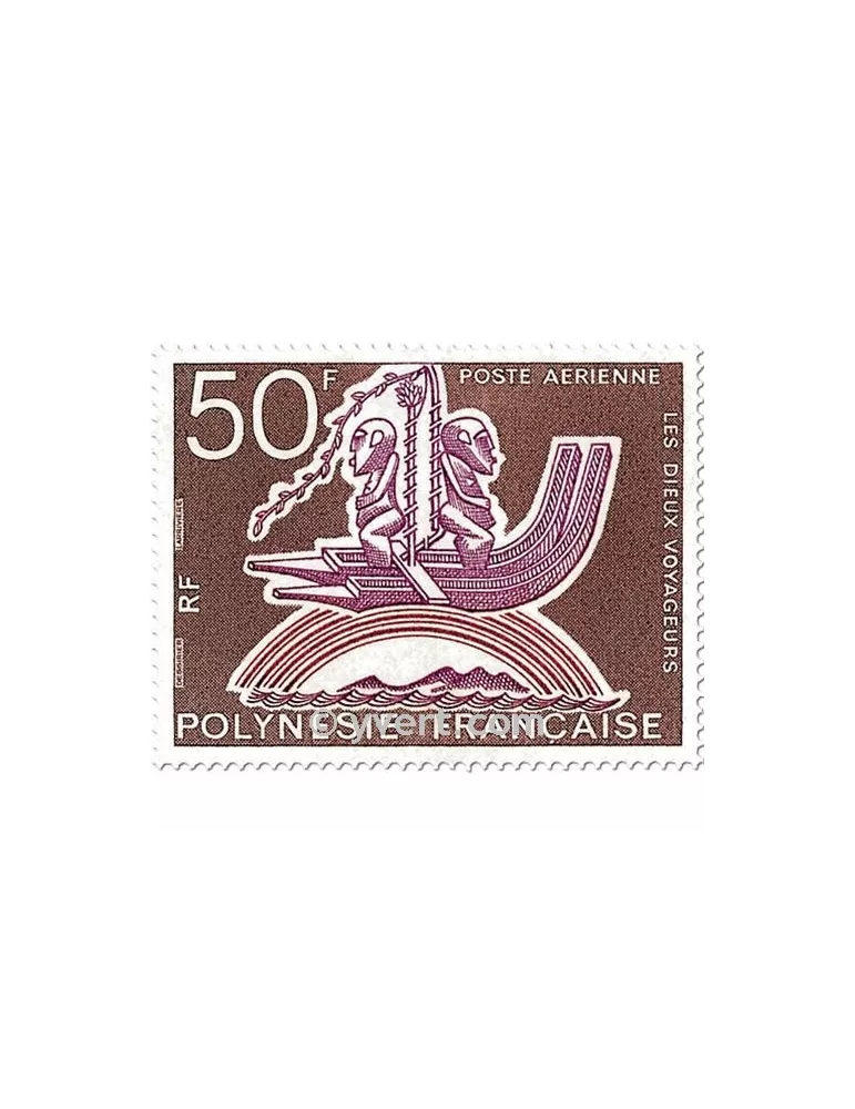 n° 89/91 -  Timbre Polynésie Poste aérienne