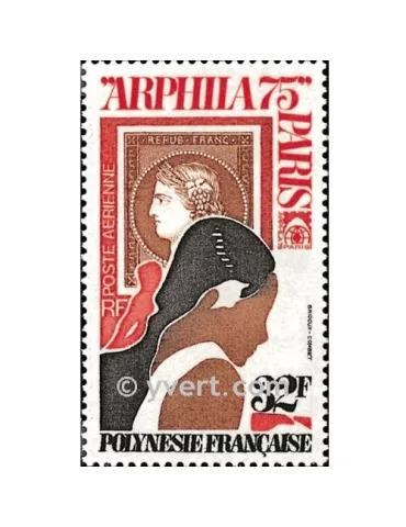 n° 92 -  Timbre Polynésie Poste aérienne 2