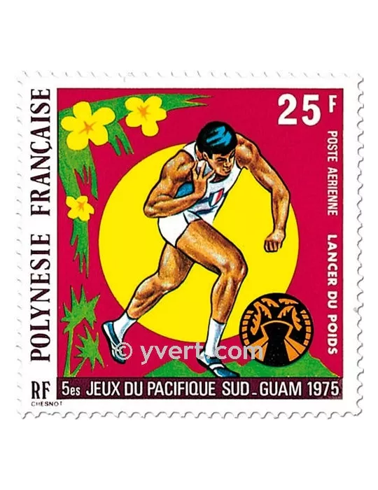 n° 93/95 -  Timbre Polynésie Poste aérienne