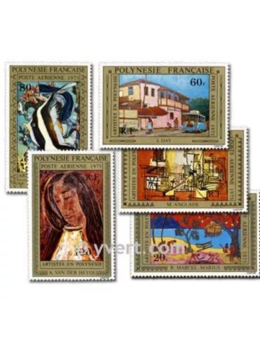 n° 98/102 -  Timbre Polynésie Poste aérienne 2
