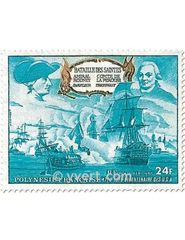 n° 104/105 -  Timbre Polynésie Poste aérienne 2