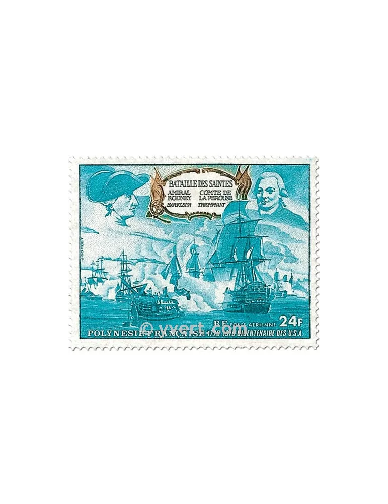 n° 104/105 -  Timbre Polynésie Poste aérienne