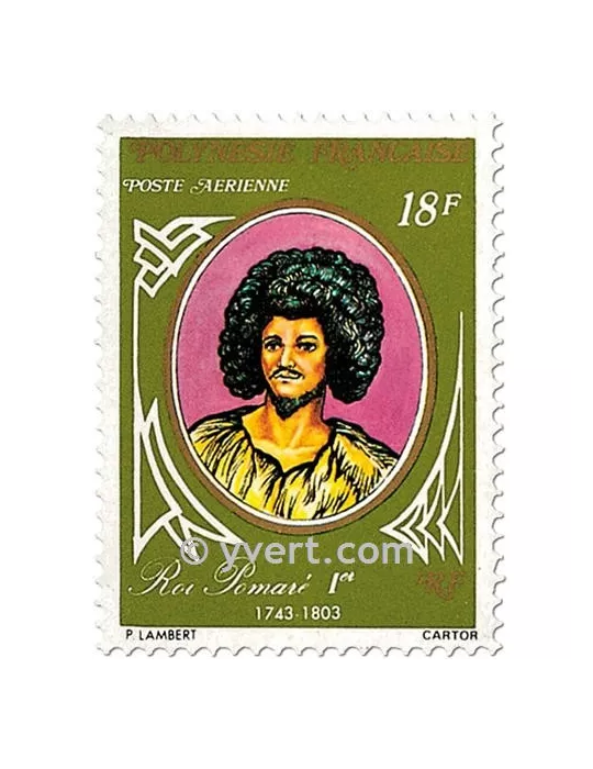 n° 106/109 -  Timbre Polynésie Poste aérienne