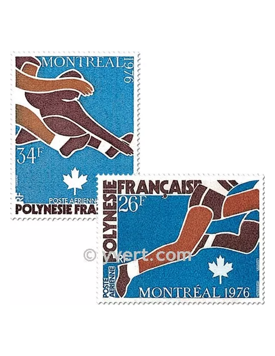 n° 110/112 -  Timbre Polynésie Poste aérienne