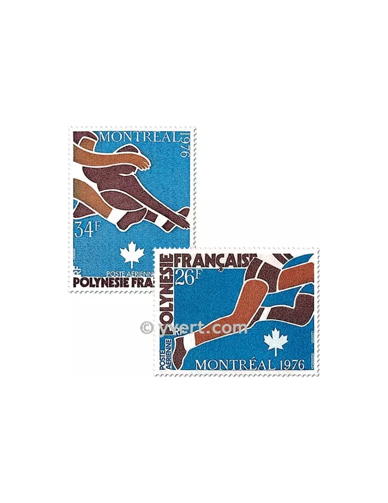 n° 110/112 -  Timbre Polynésie Poste aérienne