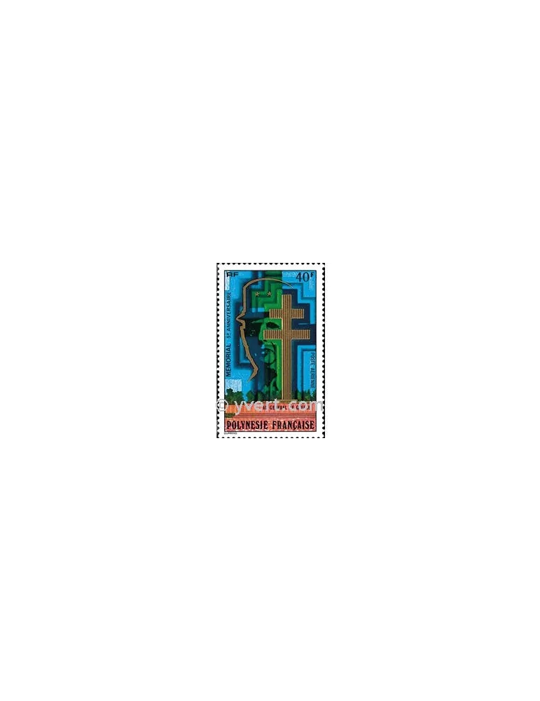 n° 123 -  Timbre Polynésie Poste aérienne