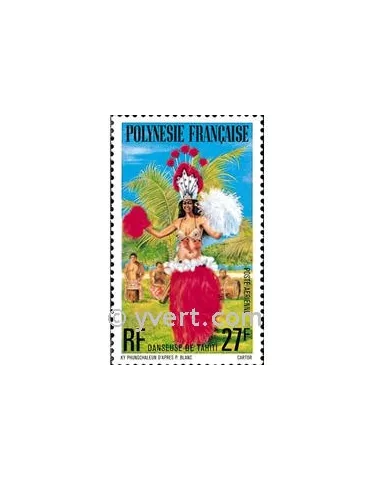 n° 124 -  Timbre Polynésie Poste aérienne