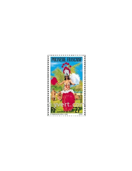 n° 124 -  Timbre Polynésie Poste aérienne