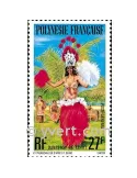 n° 124 -  Timbre Polynésie Poste aérienne