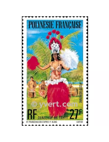 n° 124 -  Timbre Polynésie Poste aérienne 2