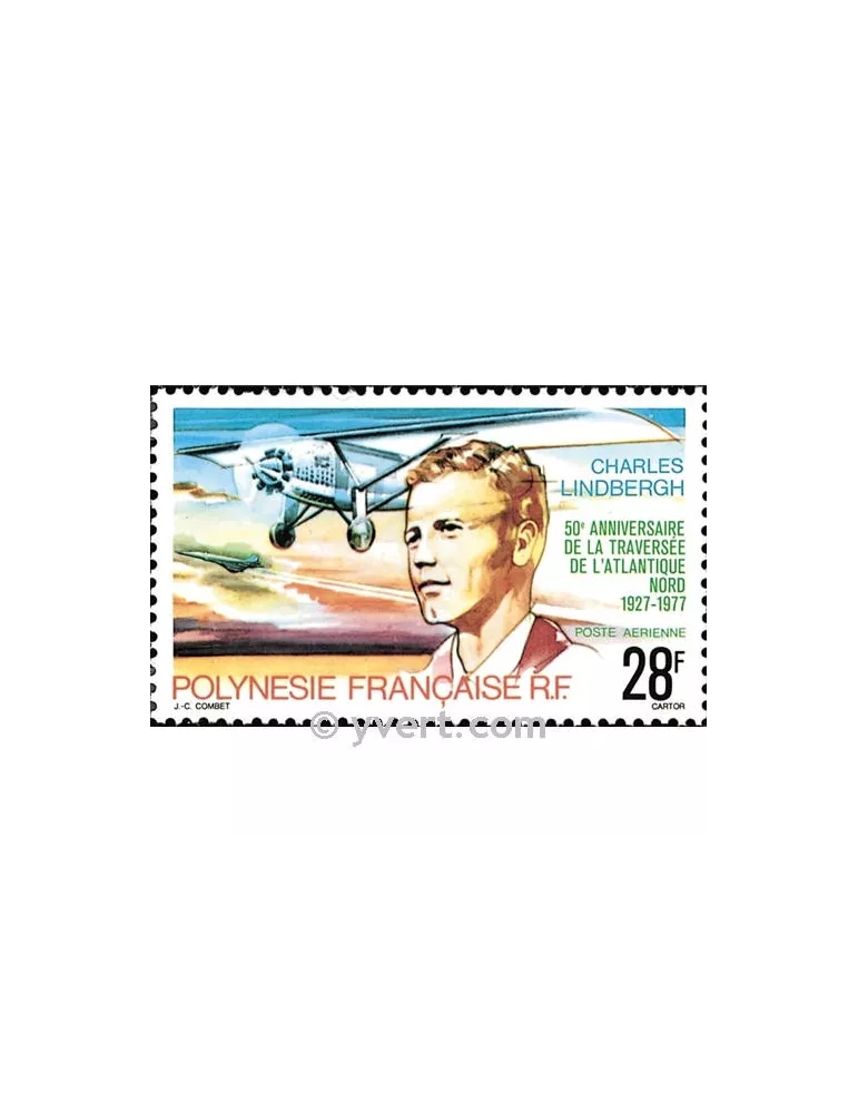n° 125 -  Timbre Polynésie Poste aérienne