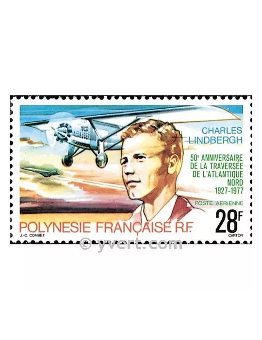n° 125 -  Timbre Polynésie Poste aérienne