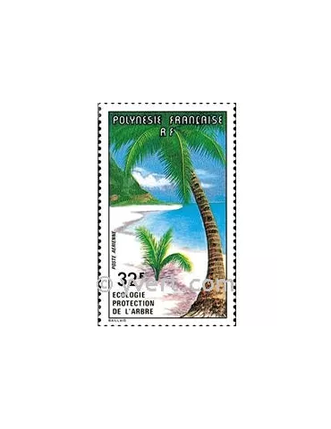 n° 128 -  Timbre Polynésie Poste aérienne