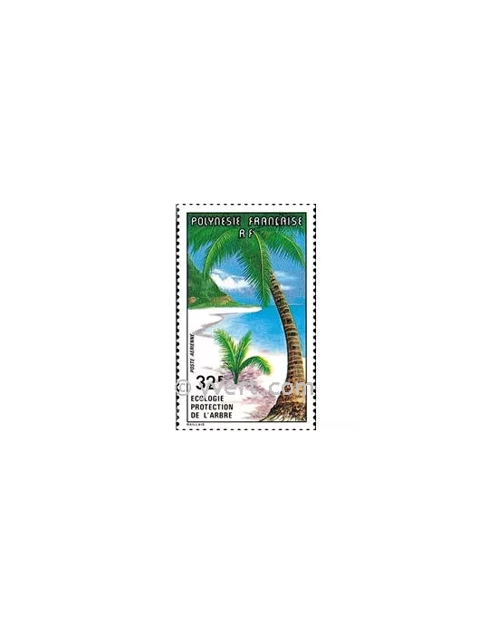 n° 128 -  Timbre Polynésie Poste aérienne