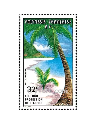 n° 128 -  Timbre Polynésie Poste aérienne 2