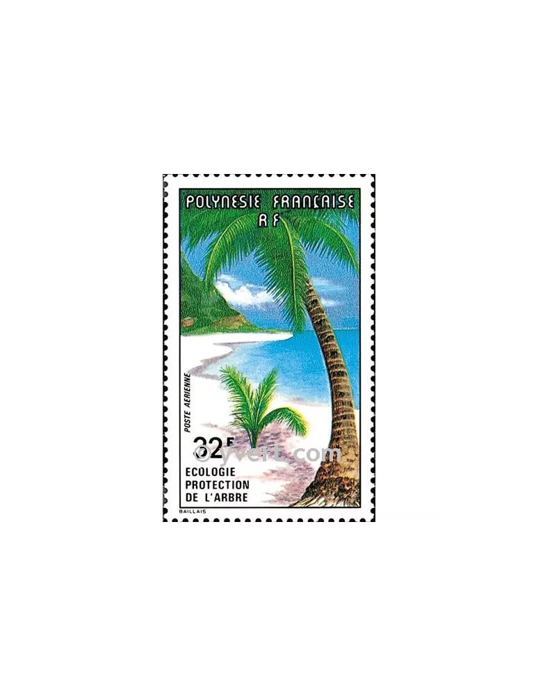 n° 128 -  Timbre Polynésie Poste aérienne