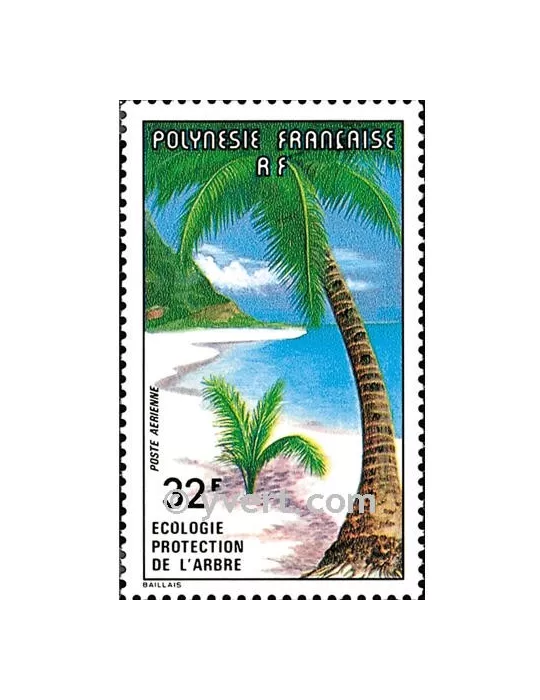 n° 128 -  Timbre Polynésie Poste aérienne