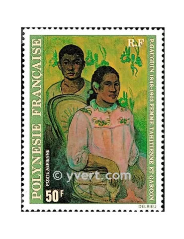n° 135 -  Timbre Polynésie Poste aérienne 2