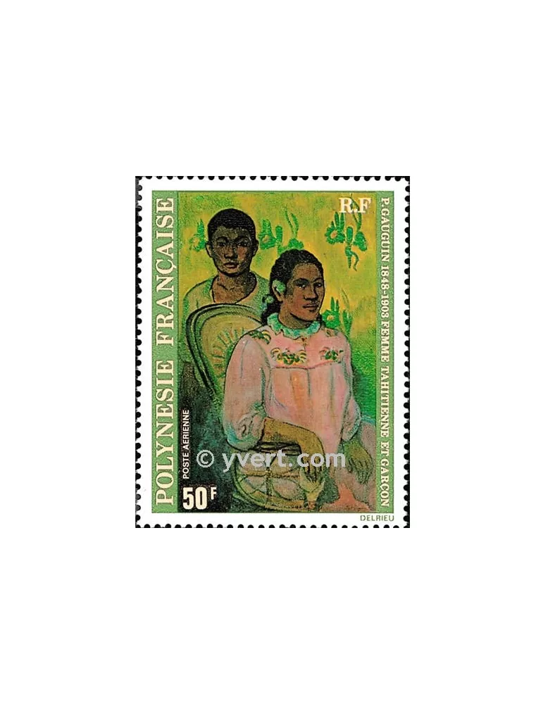 n° 135 -  Timbre Polynésie Poste aérienne